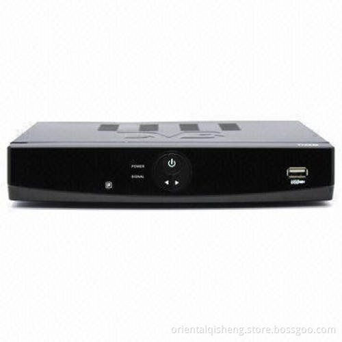 HD DVB-S2 Receiver, Supports SD/HD MPEG2/MPEG4 and H.264, With PVR and Time Shift Function